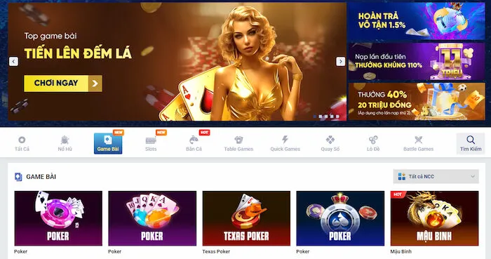 Game bài tại cổng game Sky88